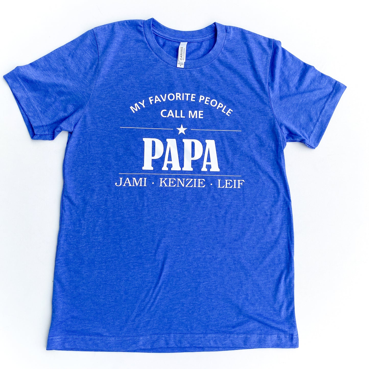 Customized Father's Tees