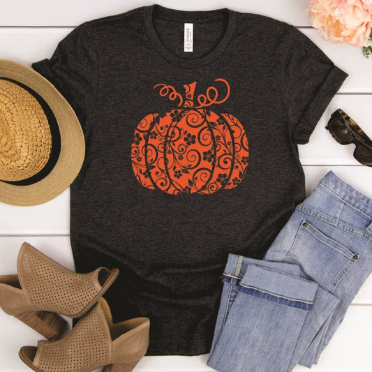 Scroll Pumpkin Tee