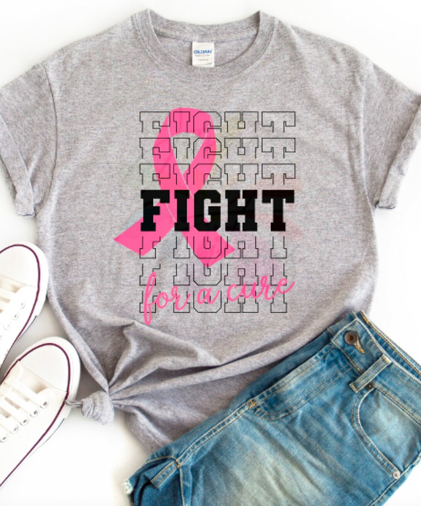 Fight For a Cure Breast Cancer Tee