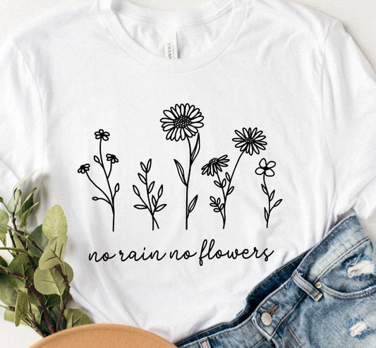 No Rain No Flowers Tee
