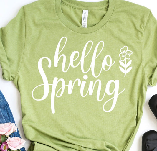 Hello Spring Tee