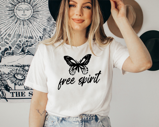 Free Spirit Butterfly Tee