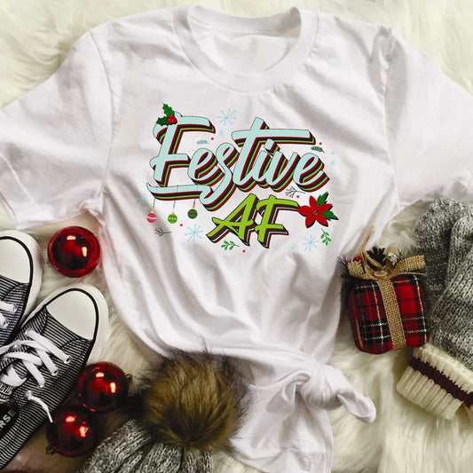 Festive AF Tee