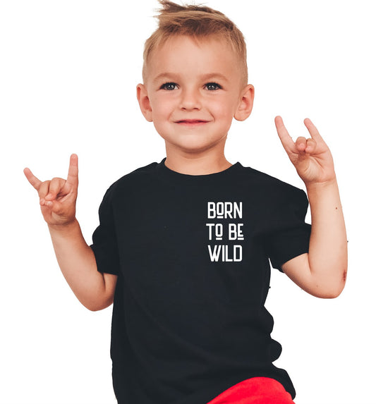 Born To Be Wild Pocket Tee