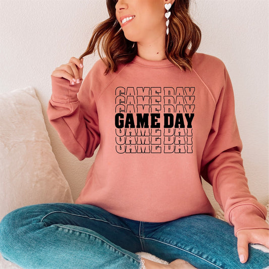 Stacked Game Day Crew Sweatshirt