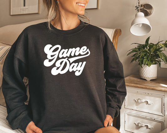 Game Day Retro Crew Sweatshirt