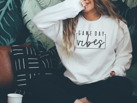 Game Day Vibes Crew Sweatshirt