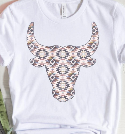 Aztec Bull Tee