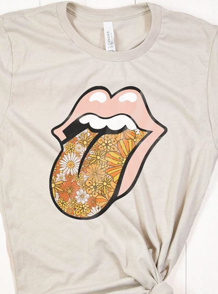 Elle teresa エルテレサ Lip Tee XL ちびTee / Lip [Black] | ELLE TERESA STORE