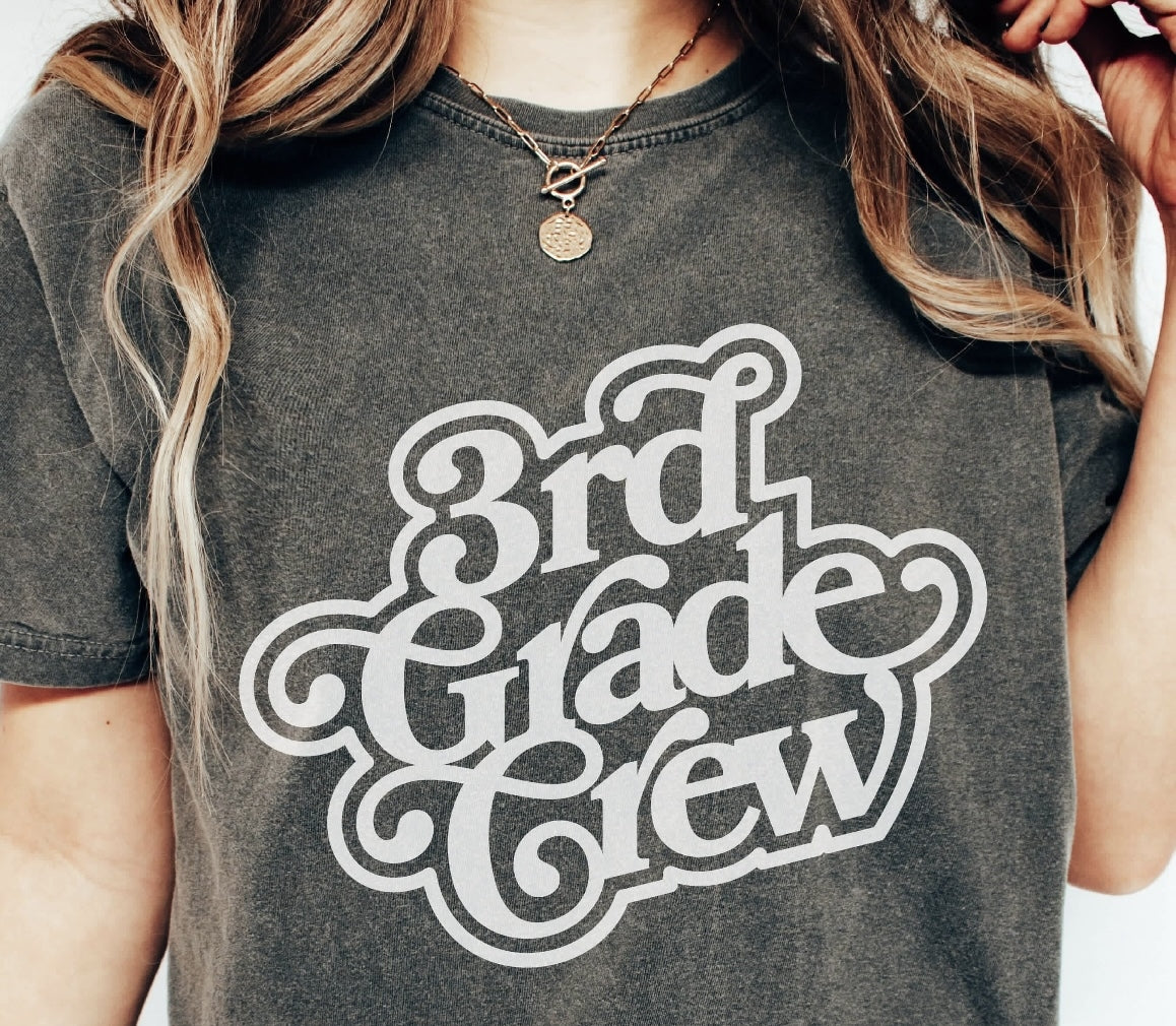 3rd Grade Crew Tee