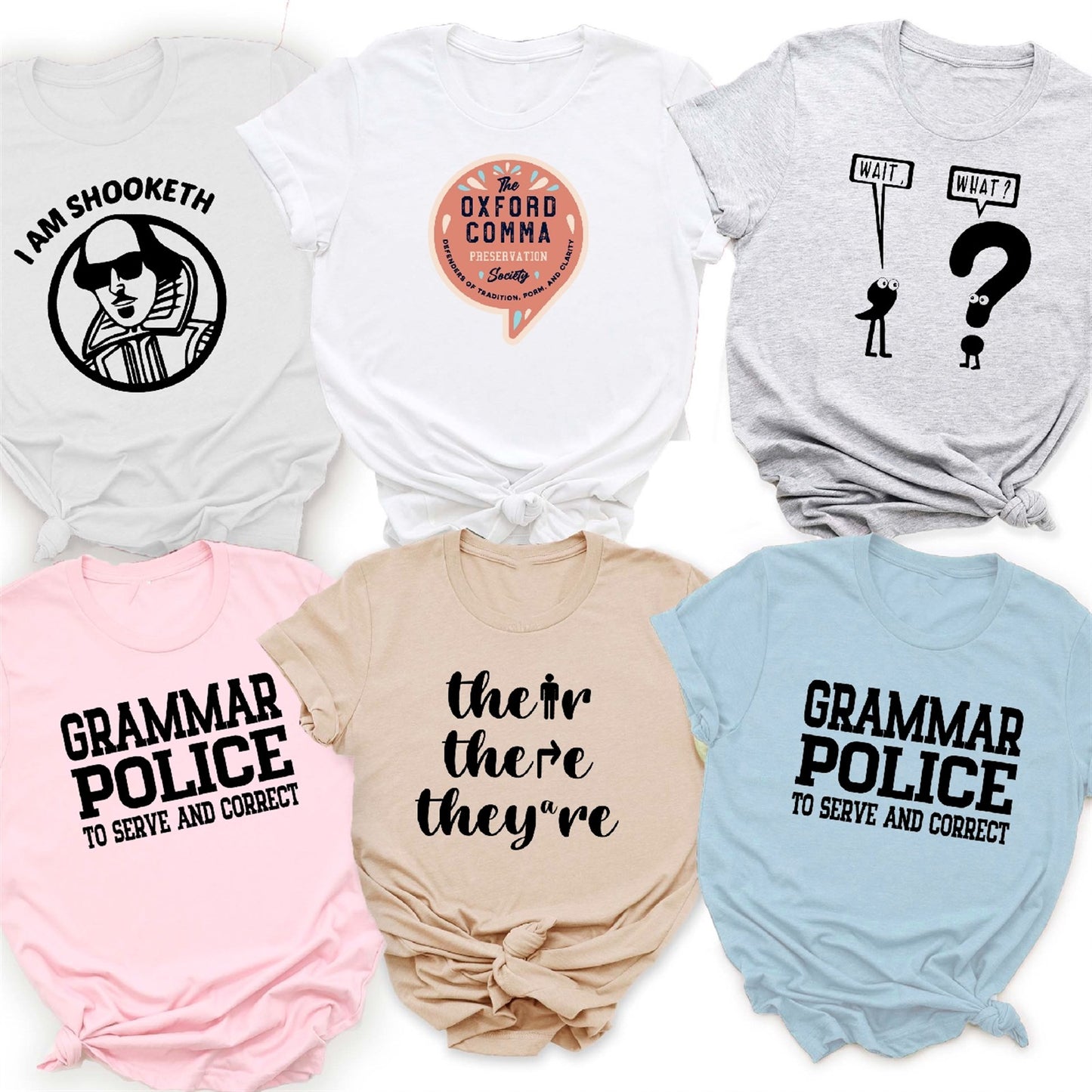 Grammar Police To Serve And Correct Tee