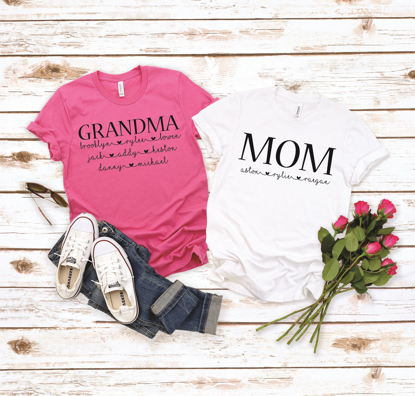 Customized Mother's Tees