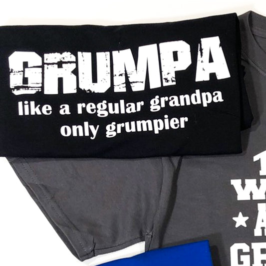 Grumpa T-Shirt or Crew Sweatshirt