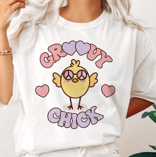 Groovy Chick Tee