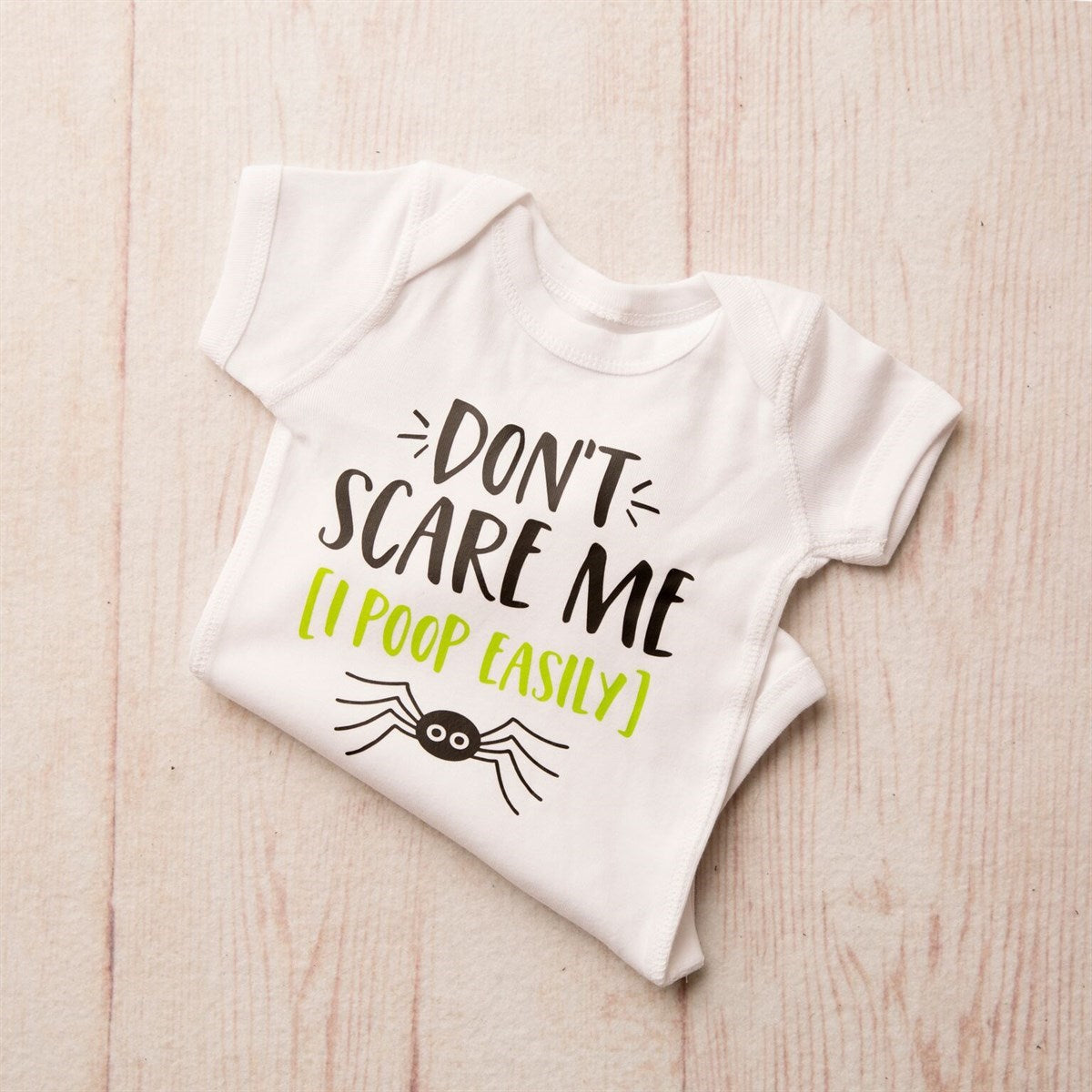 Don't Scare Me (I Poop Easily) Bodysuit