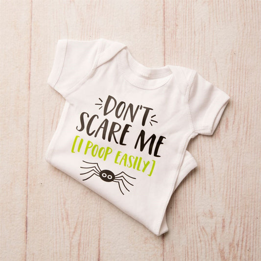 Don't Scare Me (I Poop Easily) Bodysuit