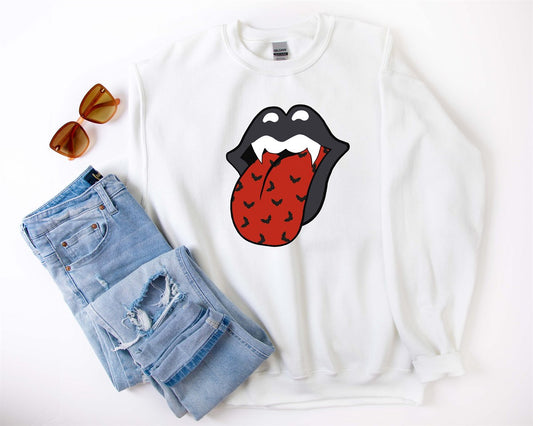 Bat Lips Crew Sweatshirt