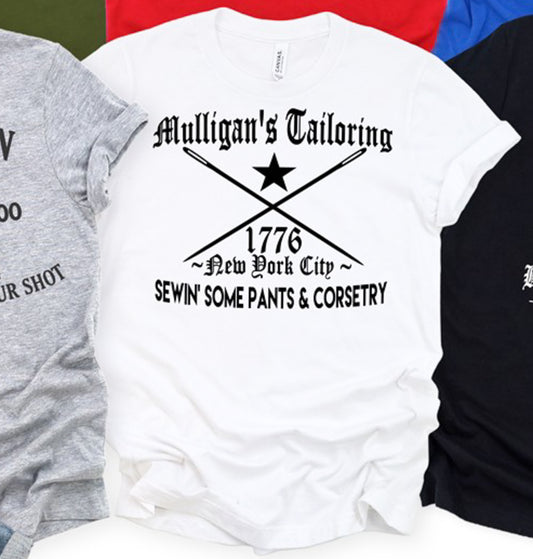 Mulligan's Tailoring 1776 New York City Tee