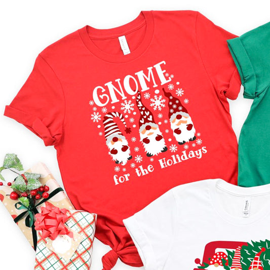 Gnome For The Holidays Tee