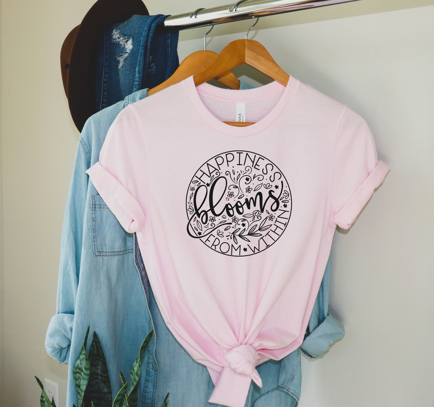Happiness Blooms From Within Tee