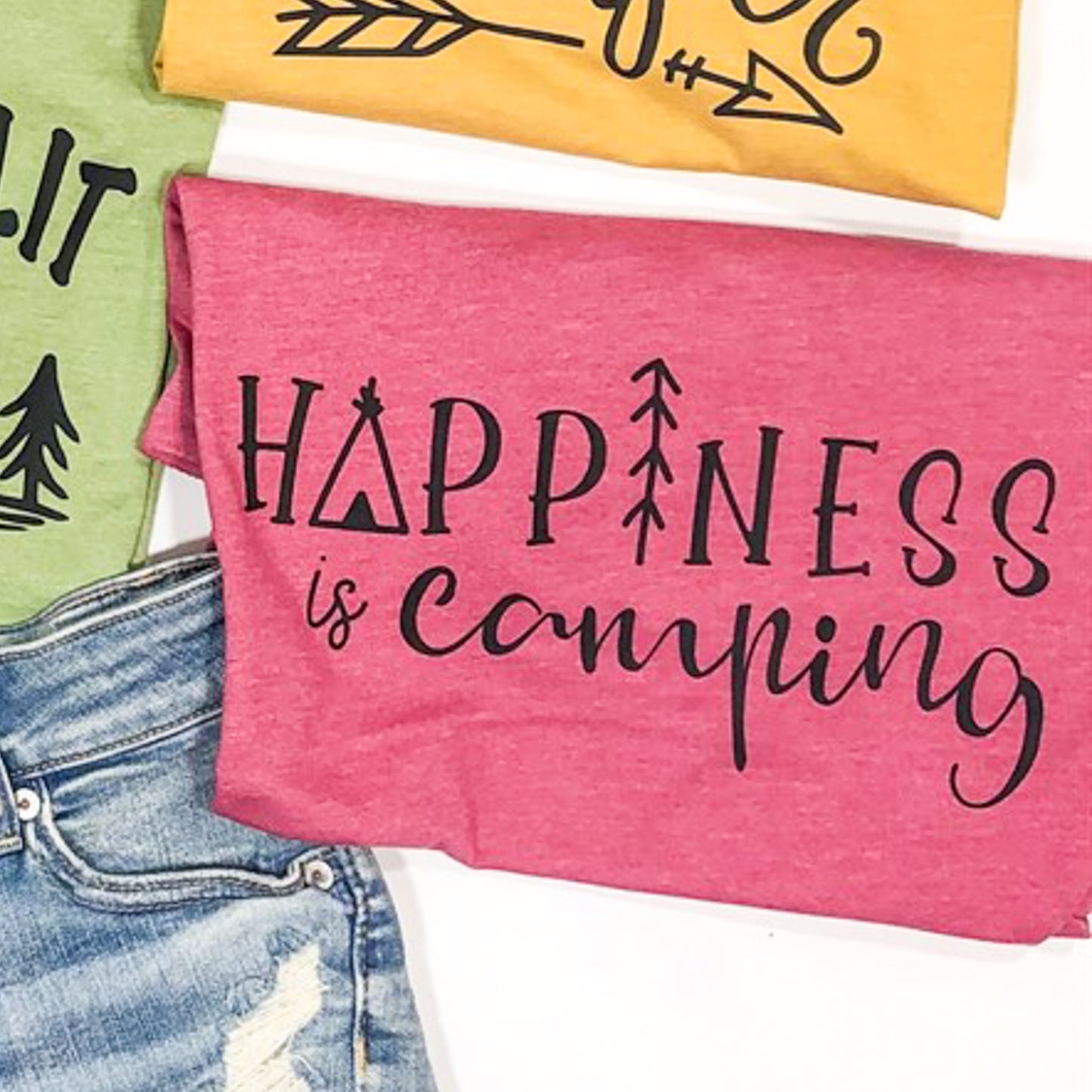 Happiness Is Camping Tee