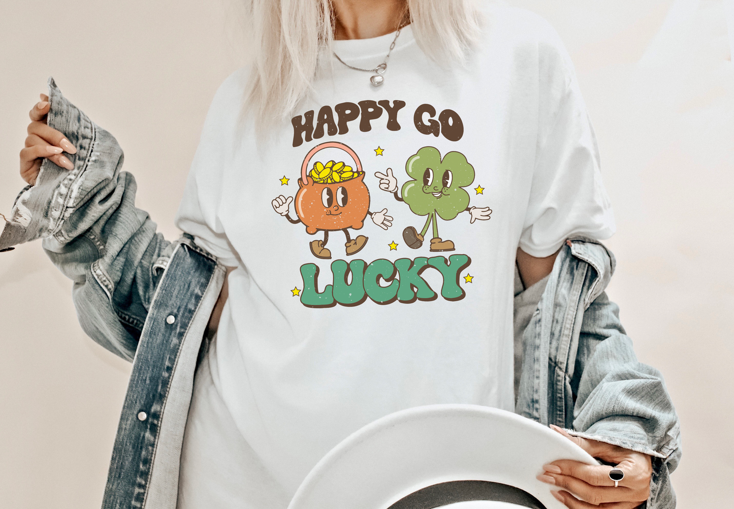 Happy Go Lucky Tee