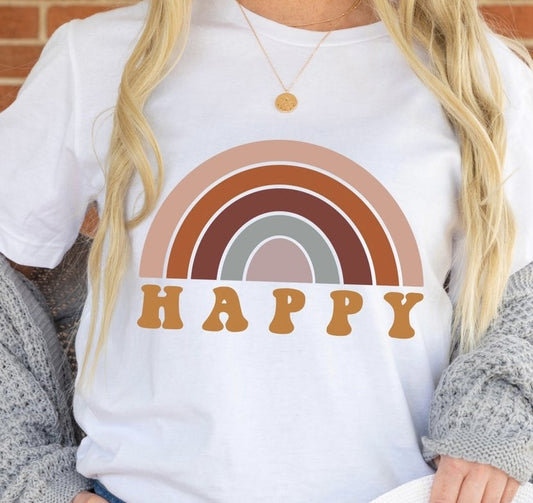 Happy Rainbow Tee