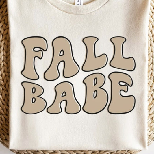 Fall Babe Retro Tee