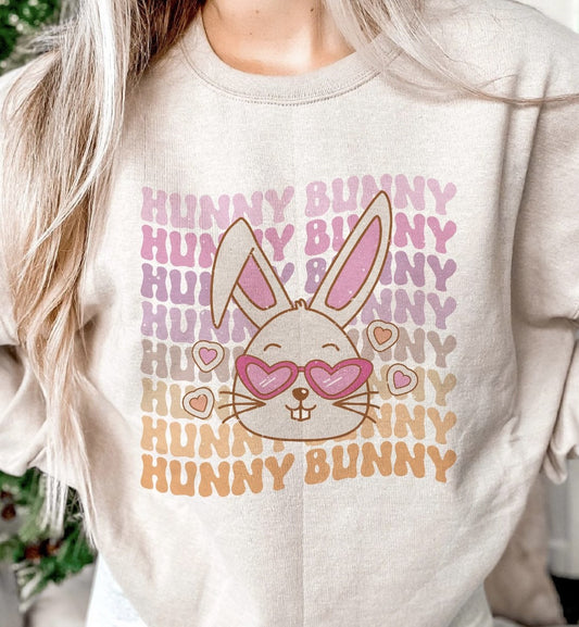 Hunny Bunny (Stacked) Crew Sweatshirt
