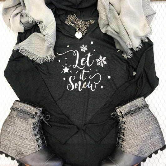 Let It Snow Lightweight Hoodie