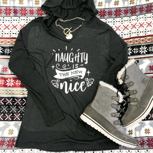 Naughty Is The New Nice Lightweight Hoodie