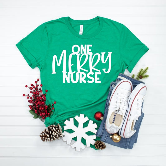 One Merry Nurse Tee