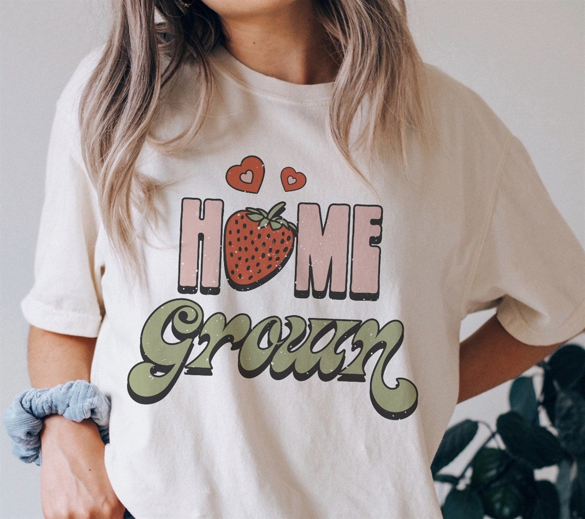 *Home Grown Strawberry T-Shirt or Crew Sweatshirt