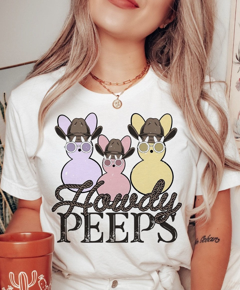 Howdy Peeps Tee