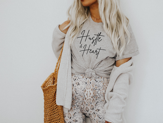 Hustle & Heart Tee
