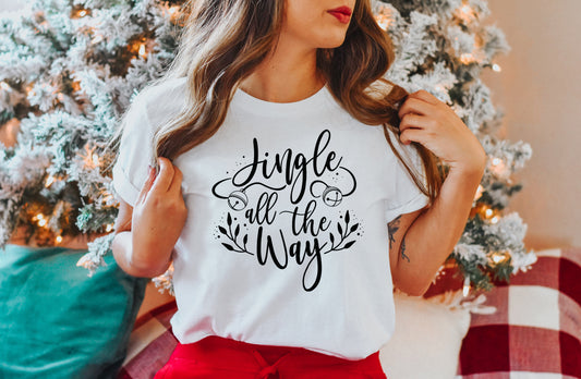 Jingle All The Way With Bells Tee