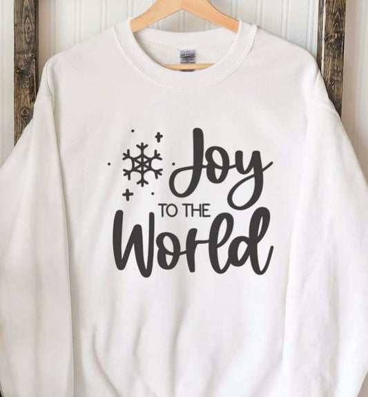 Joy To The World Crew Sweatshirt