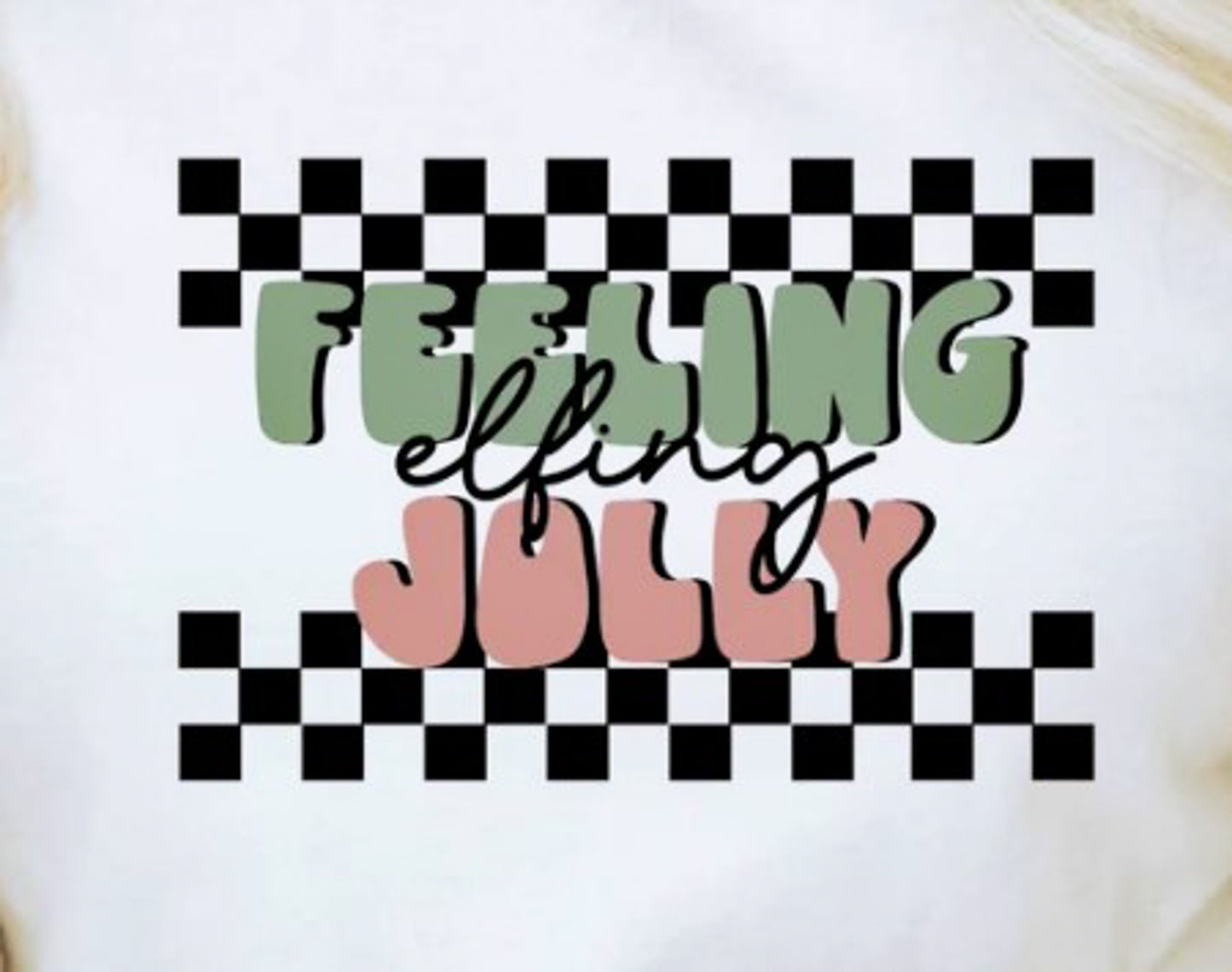 Feeling Elfing Jolly Crew Sweatshirt