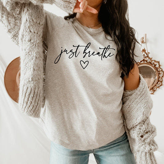Just Breathe Tee