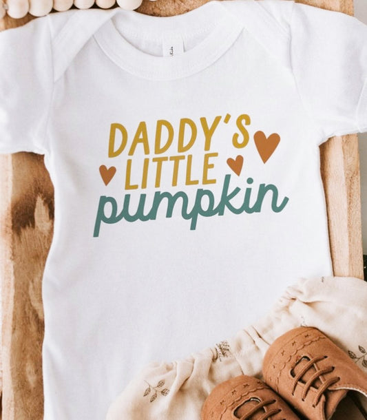 Daddy's Little Pumpkin Tee