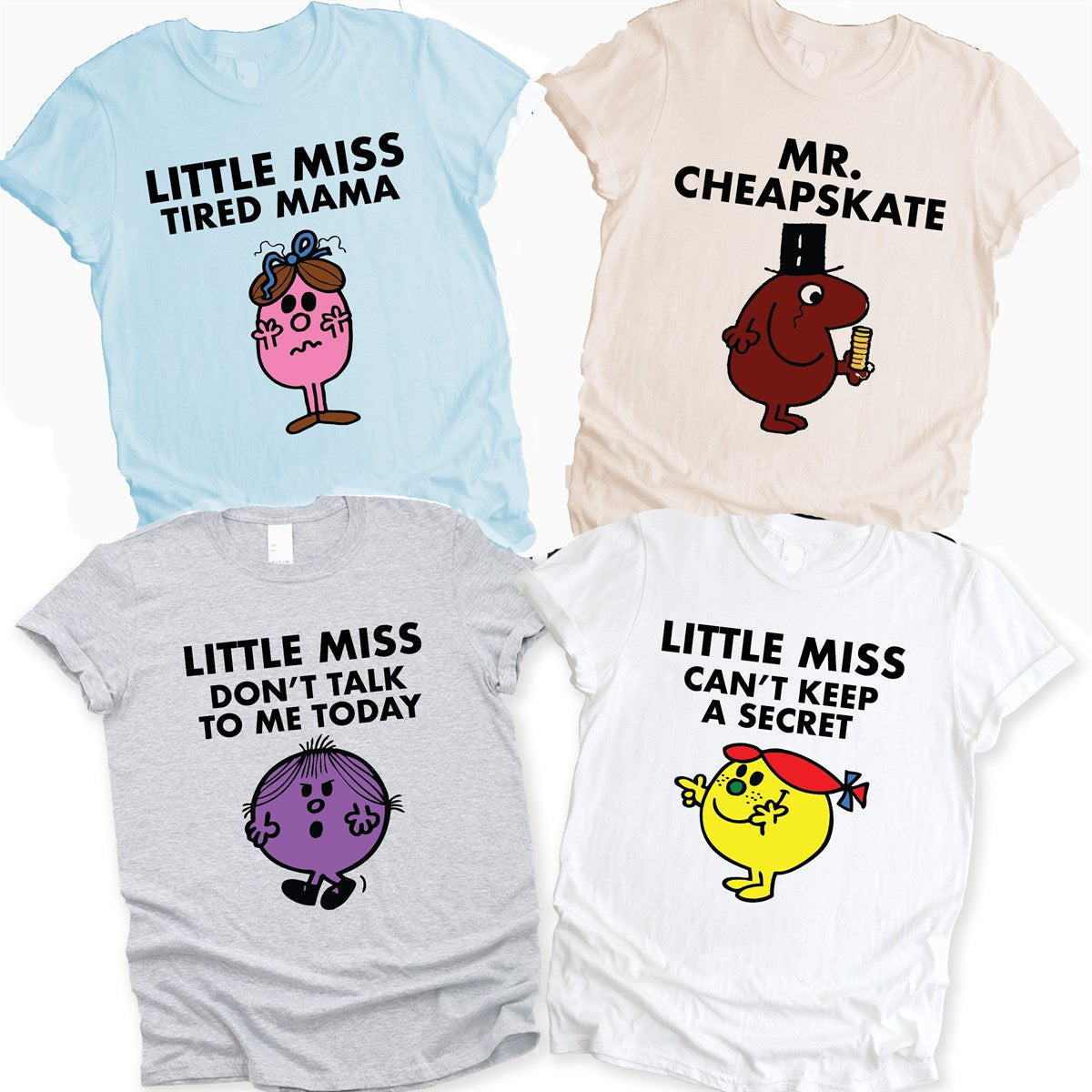 Customizable Little Miss & Mr Tees | Youth and Adult