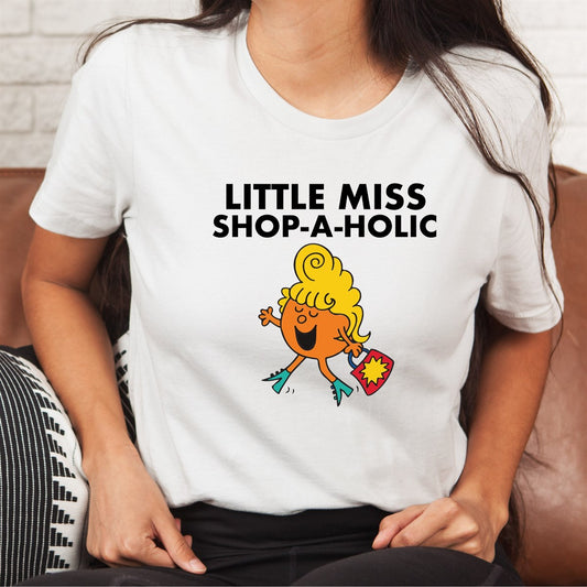 Little Miss Shop-A-Holic Tee
