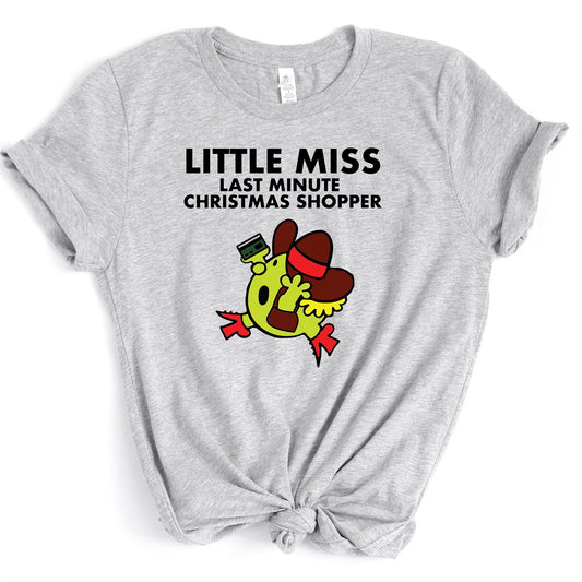 Little Miss Last Minute Christmas Shopper Tee