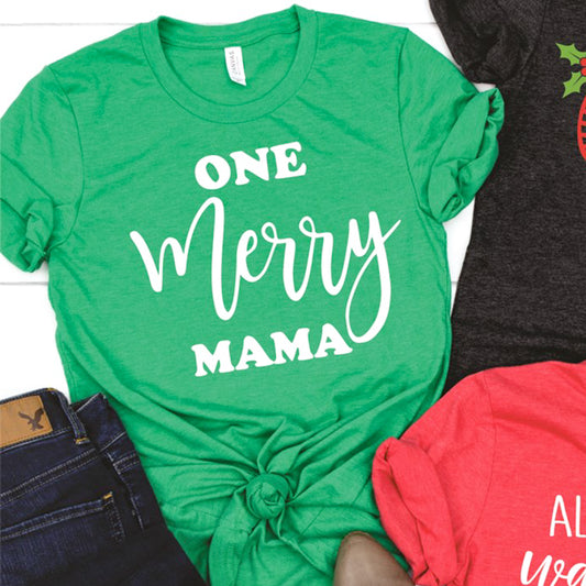 One Merry Mama Tee