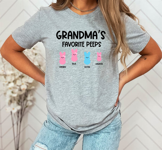 Personalized Mom/Grandma Easter Tees