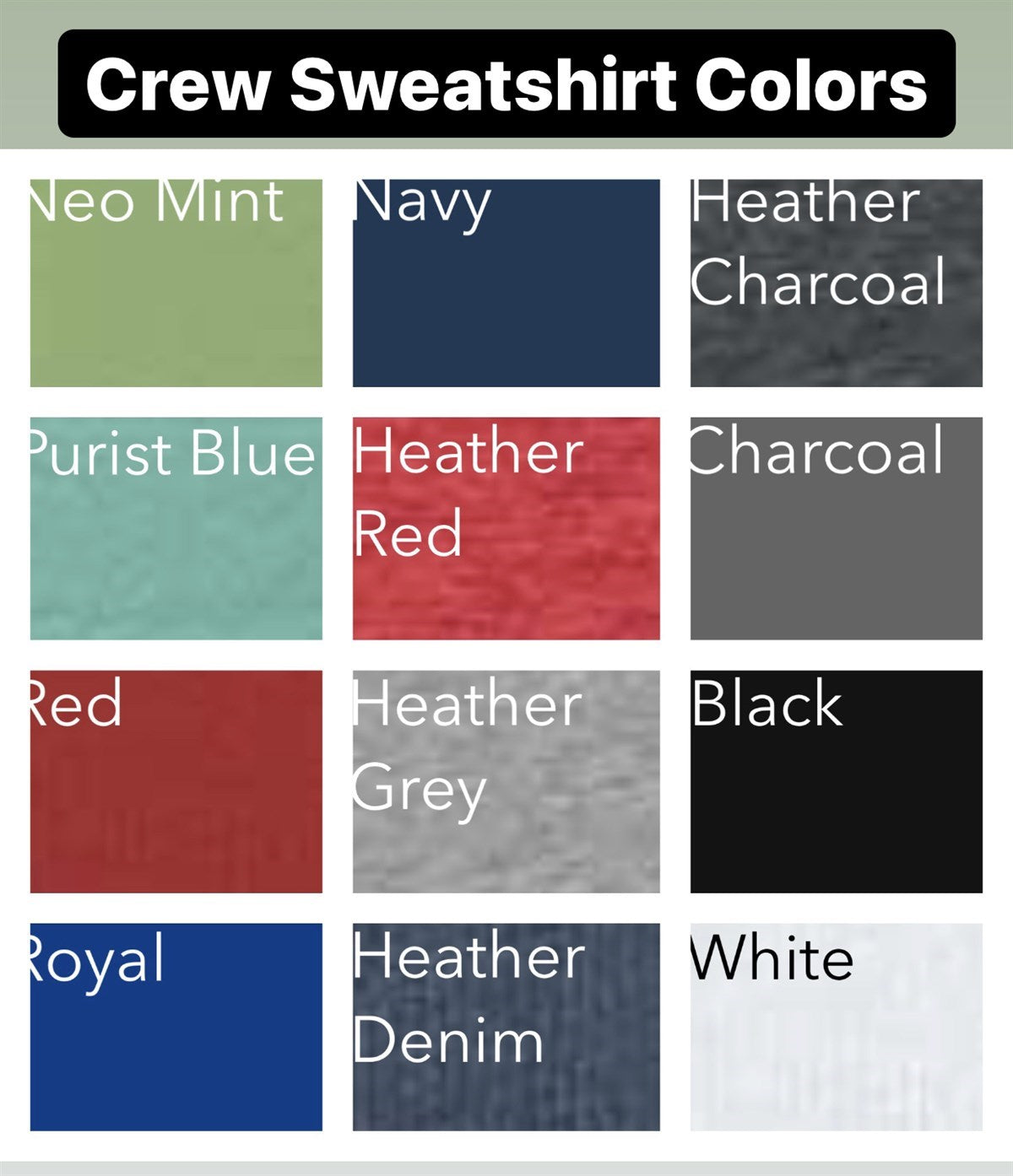 Monogrammed Pocket Crew Sweatshirts