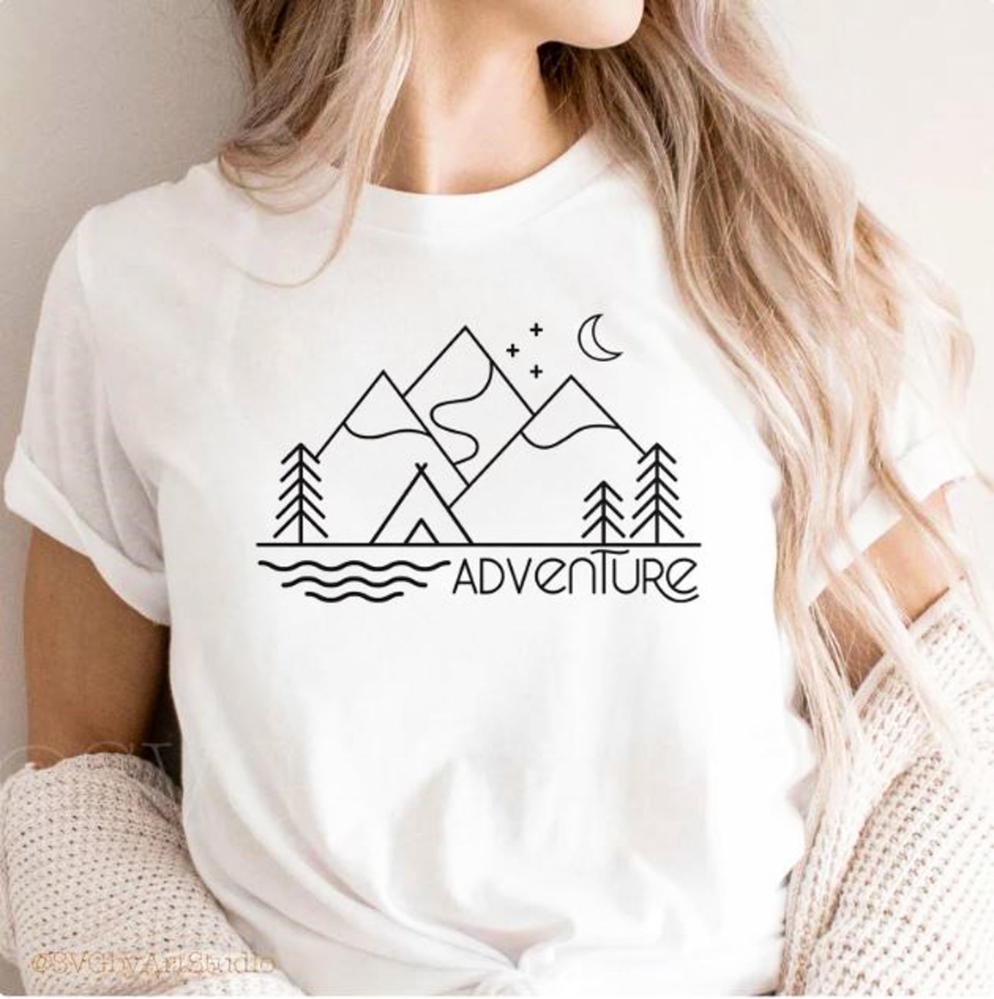 Adventure With Mountains Tee