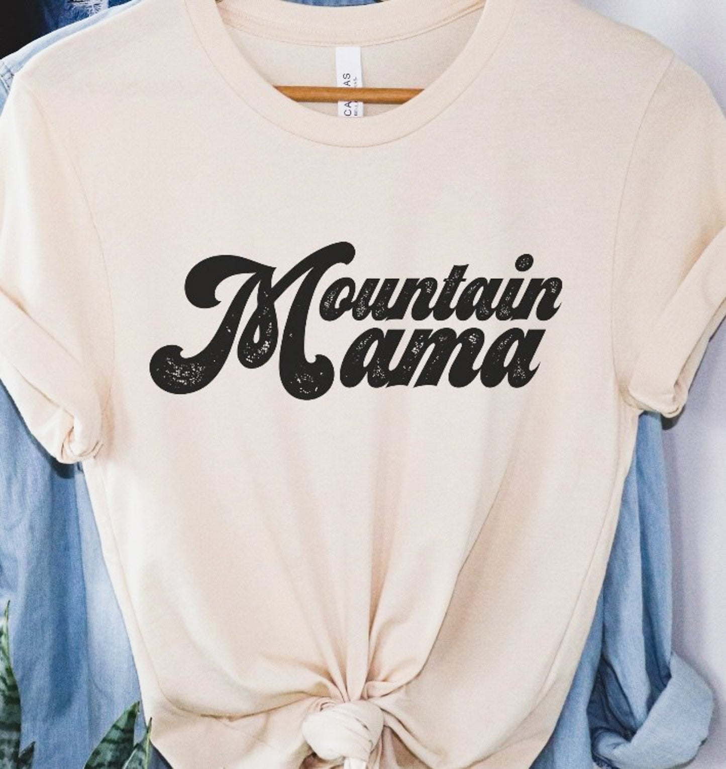 Mountain Mama T-Shirt or Crew Sweatshirt