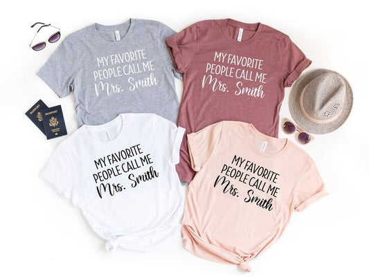 Favorite People Teacher Tee