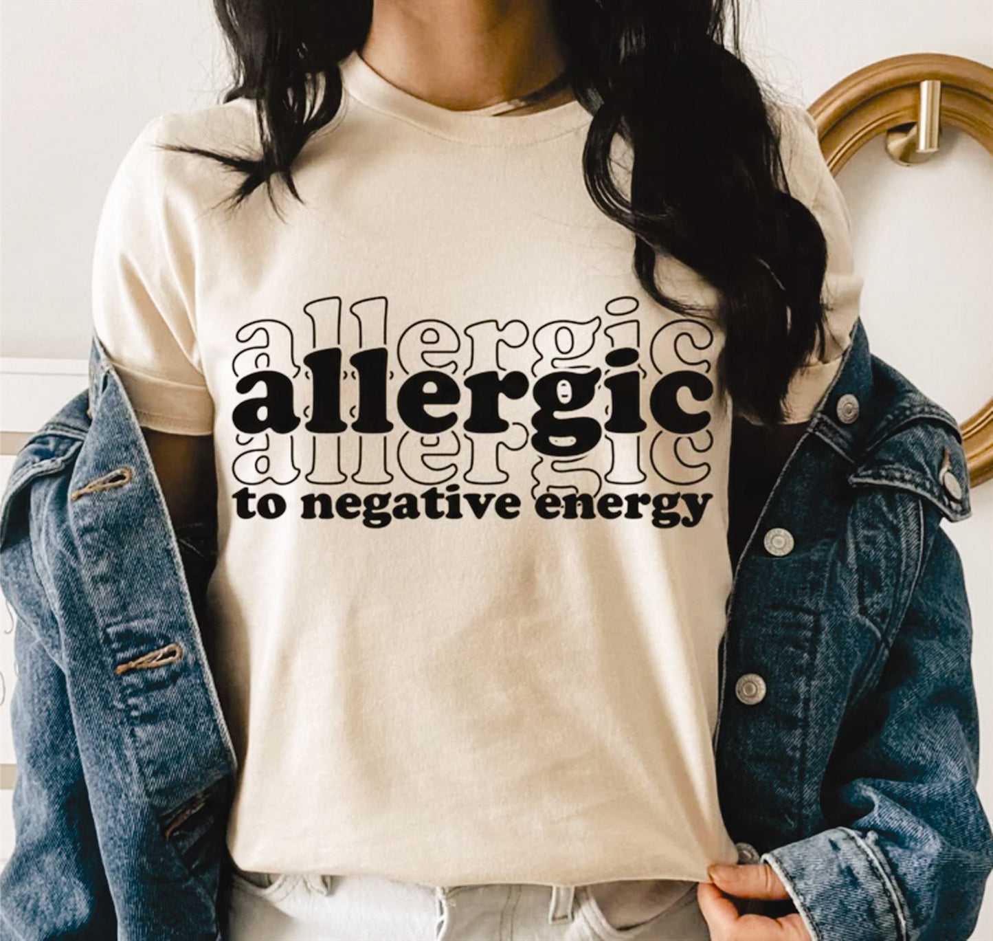 Allergic To Negative Energy Tee